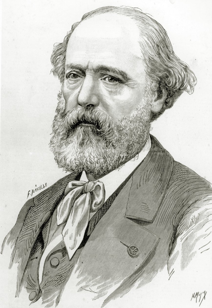 Eugène Voillet-le-Duc autorstwa Fortune Louis Meaulle