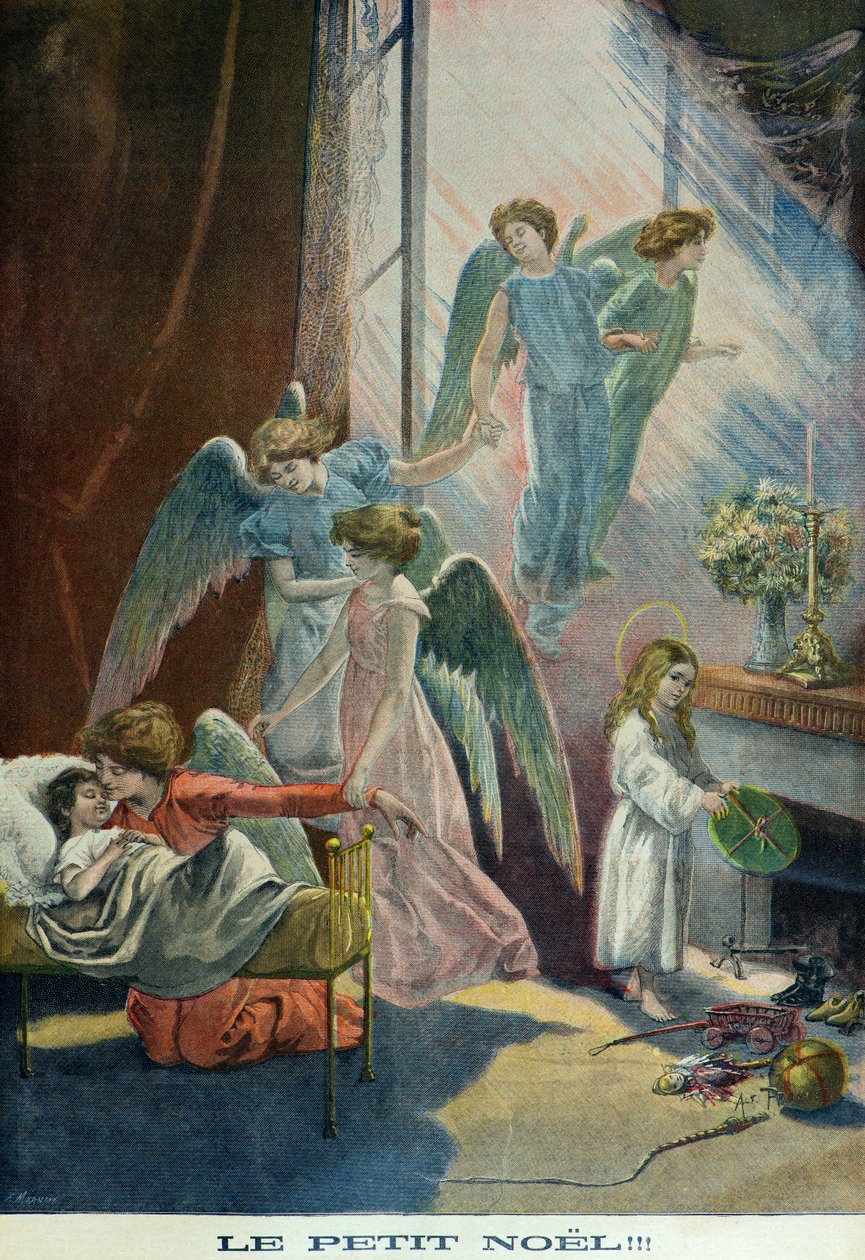 Le petit noel (rycina) autorstwa Fortune Louis Meaulle