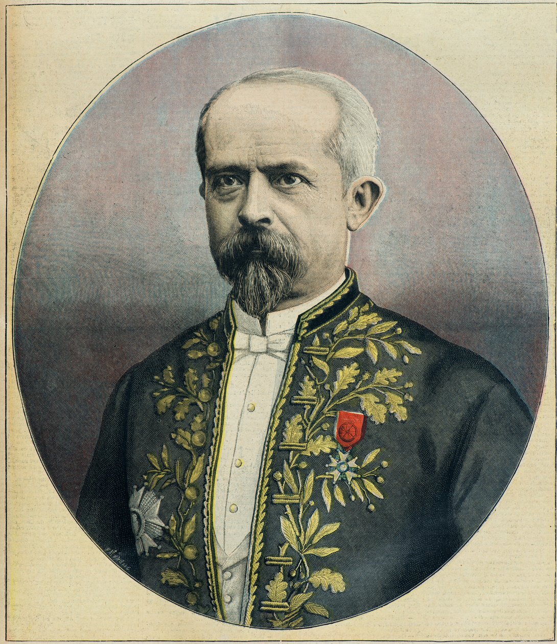 Portret gubernatora Algierii Louisa Lepine