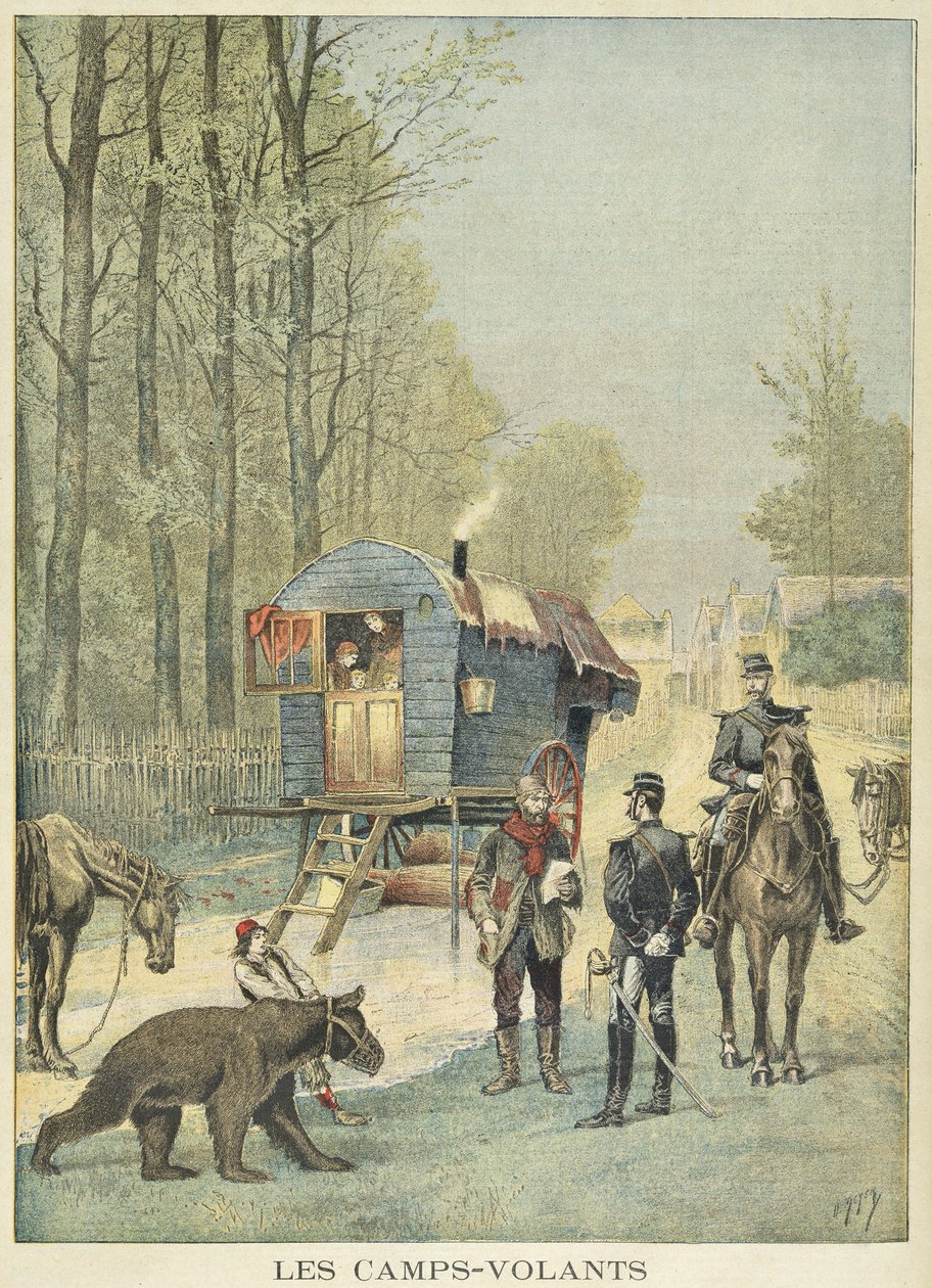 Spis Podróżnych we Francji, z „Le Petit Journal”, 5 maja 1895 r. autorstwa Fortune Louis Meaulle and Henri Meyer