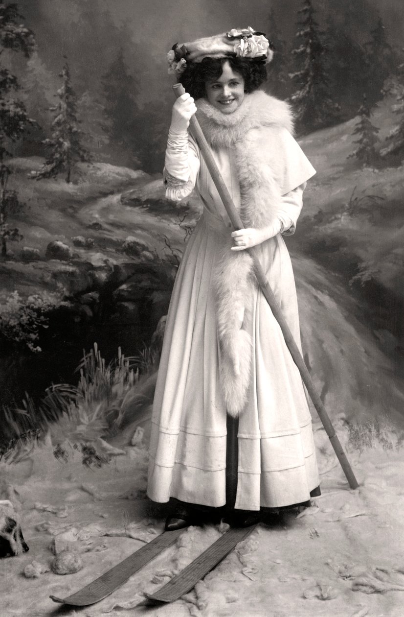 Gertie Millar 1879-1952, angielska aktorka, 1906. autorstwa Foulsham and Banfield