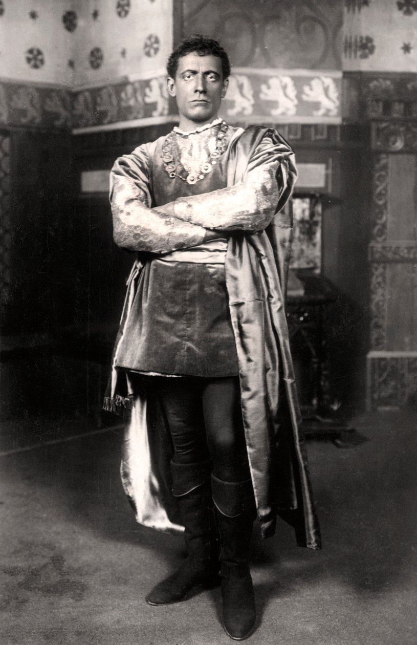 Lewis Waller 1860-1915, angielski aktor i kierownik teatru, początek XX wieku. autorstwa Foulsham and Banfield