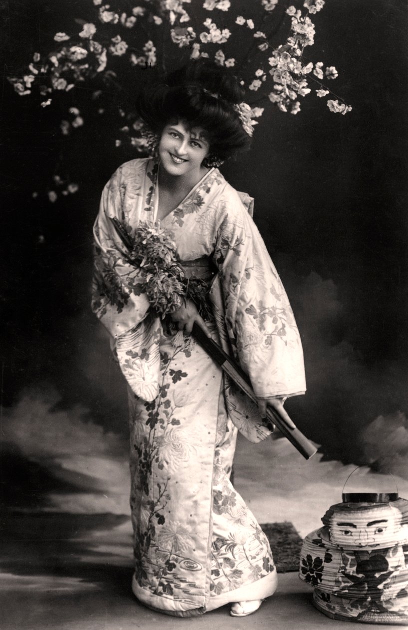 Marie Studholme 1875-1930, angielska aktorka, XX wiek. autorstwa Foulsham and Banfield