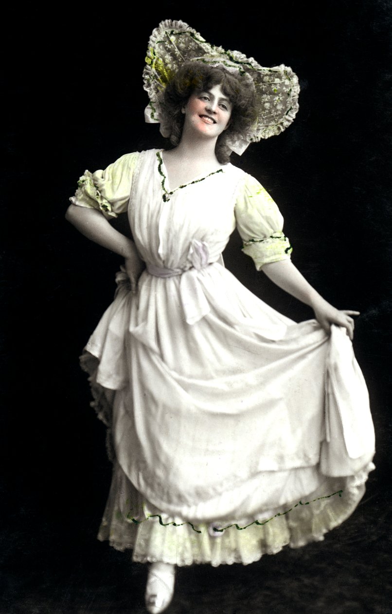 Marie Studholme 1875-1930, angielska aktorka, początek XX wieku. autorstwa Foulsham and Banfield