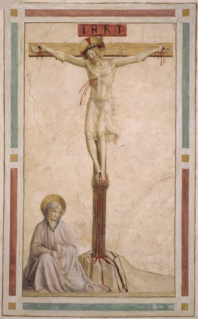 Ukrzyżowanie, z celi 22 autorstwa Fra Angelico