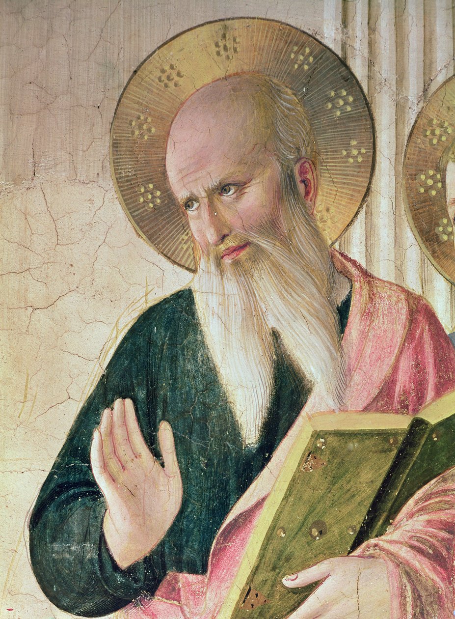 Madonna Cienia czyli Dziewica z Dzieciątkiem pomiędzy św. autorstwa Fra Angelico