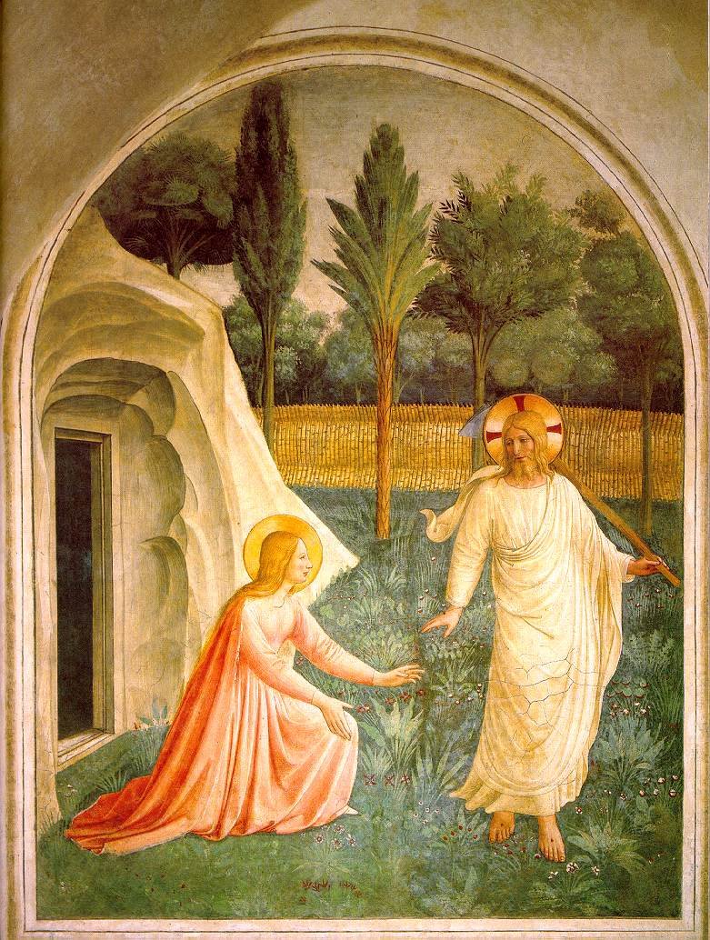 Noli me tangere, świeże od Fra Angelico autorstwa Fra Angelico