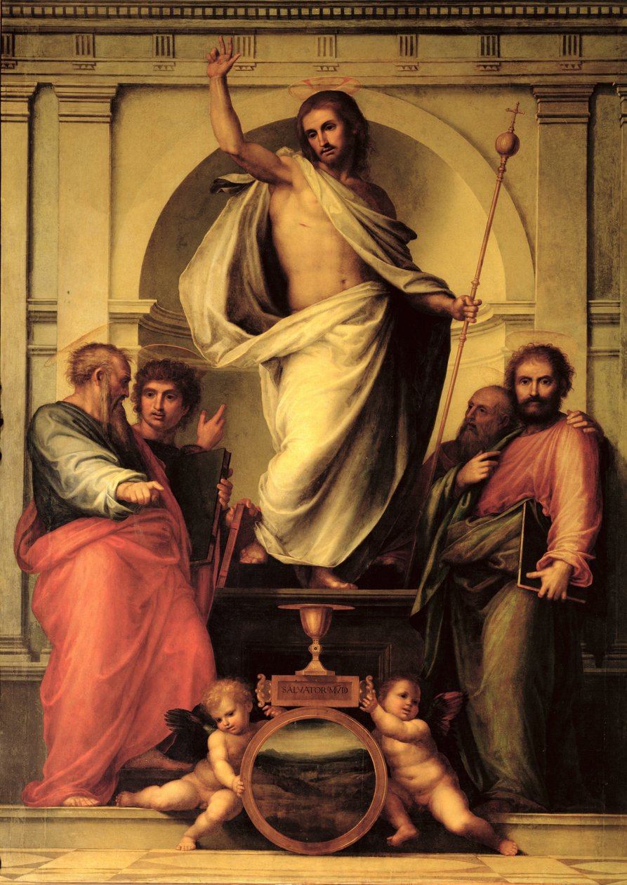 Zmartwychwstanie Chrystusa (ołtarz) autorstwa Fra Bartolommeo