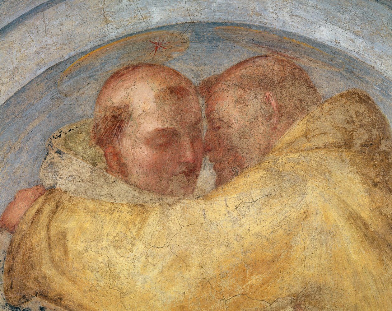 Spotkanie św. Franciszka i św. Dominika autorstwa Fra Bartolommeo