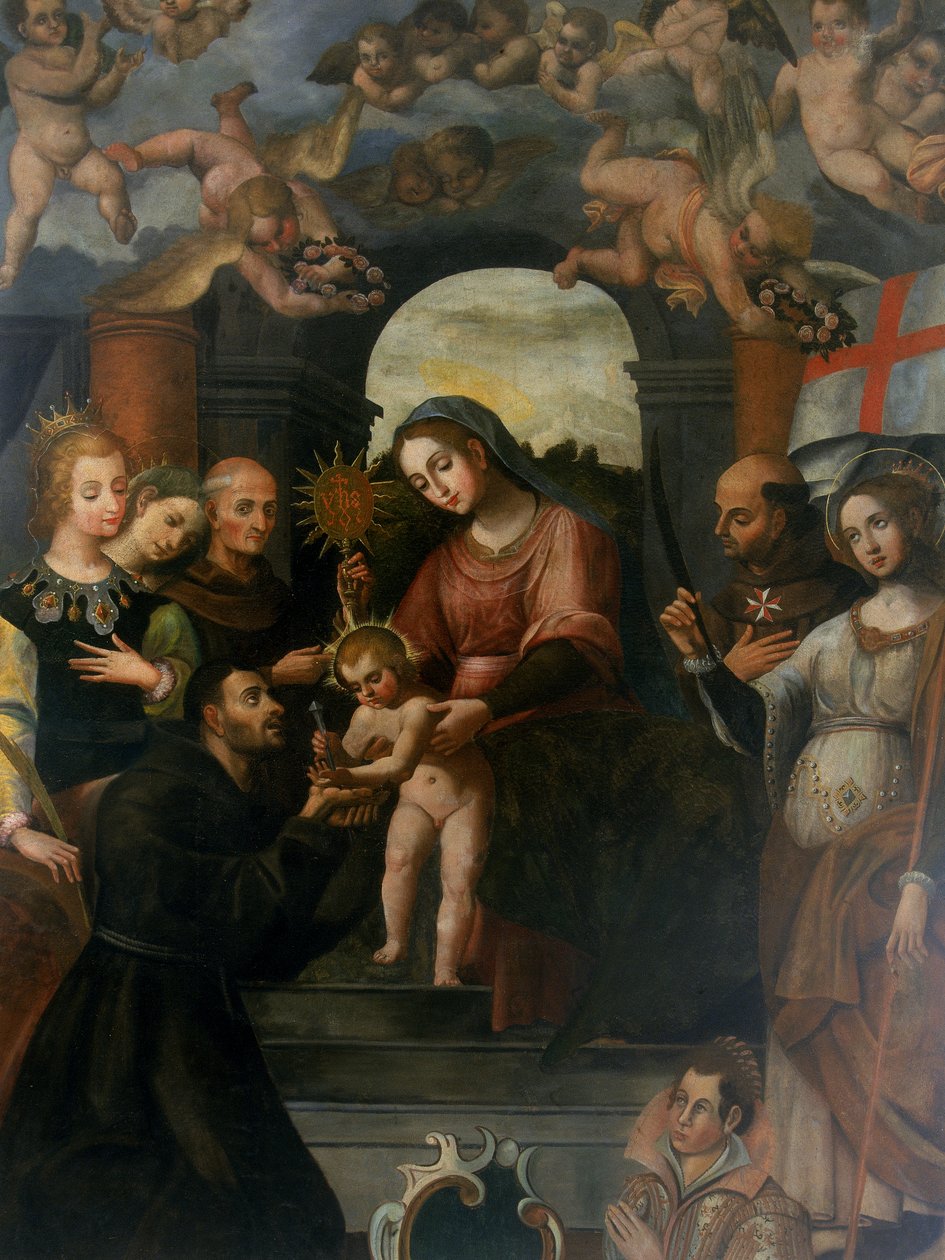 Stygmaty św. Franciszka autorstwa Fra Giacomo da San Vito