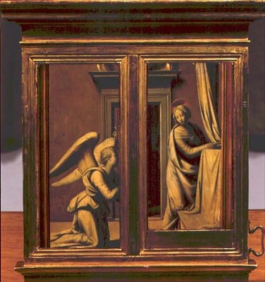 Zwiastowanie, ok. 1495 (olej na panelu) autorstwa Fra Bartolomeo