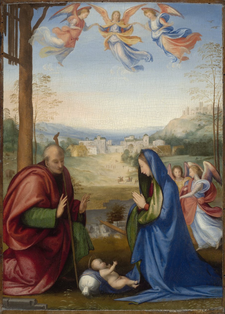 Narodzenie Chrystusa autorstwa Fra Bartolomeo