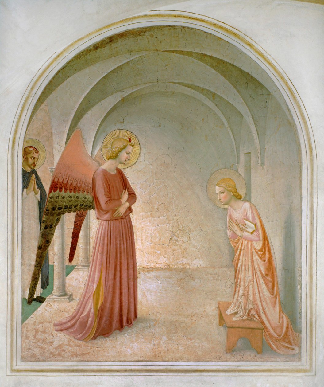 Komórka 3: Zwiastowanie autorstwa Fra (c.1387-1455) Angelico