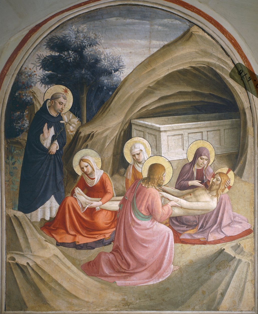 Opłakiwanie Chrystusa autorstwa Fra (c.1387 1455) Angelico