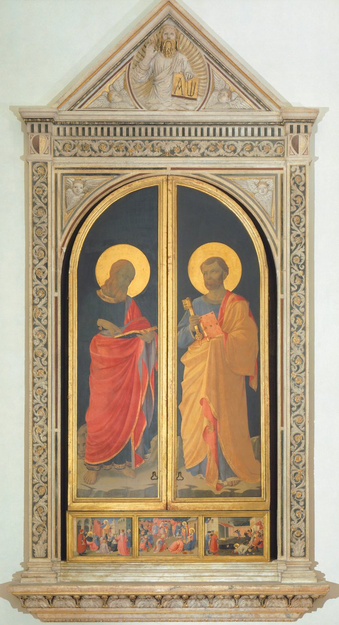 Ołtarz Liniers: św. Piotra i św. Marka autorstwa Fra  Angelico