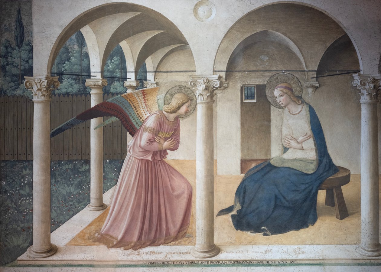 Zwiastowanie autorstwa Fra Angelico