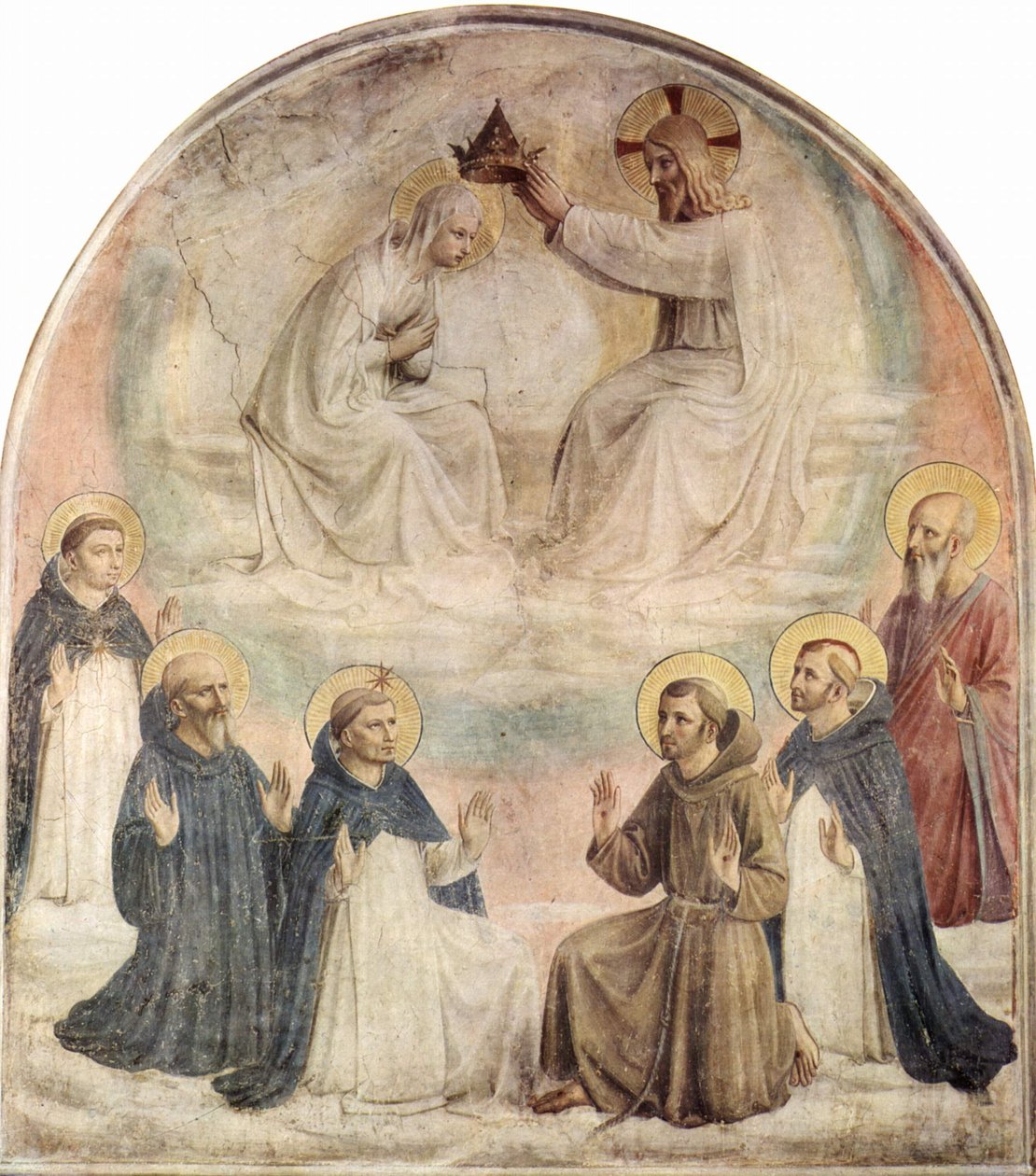 Koronacja Dziewicy autorstwa Fra Angelico