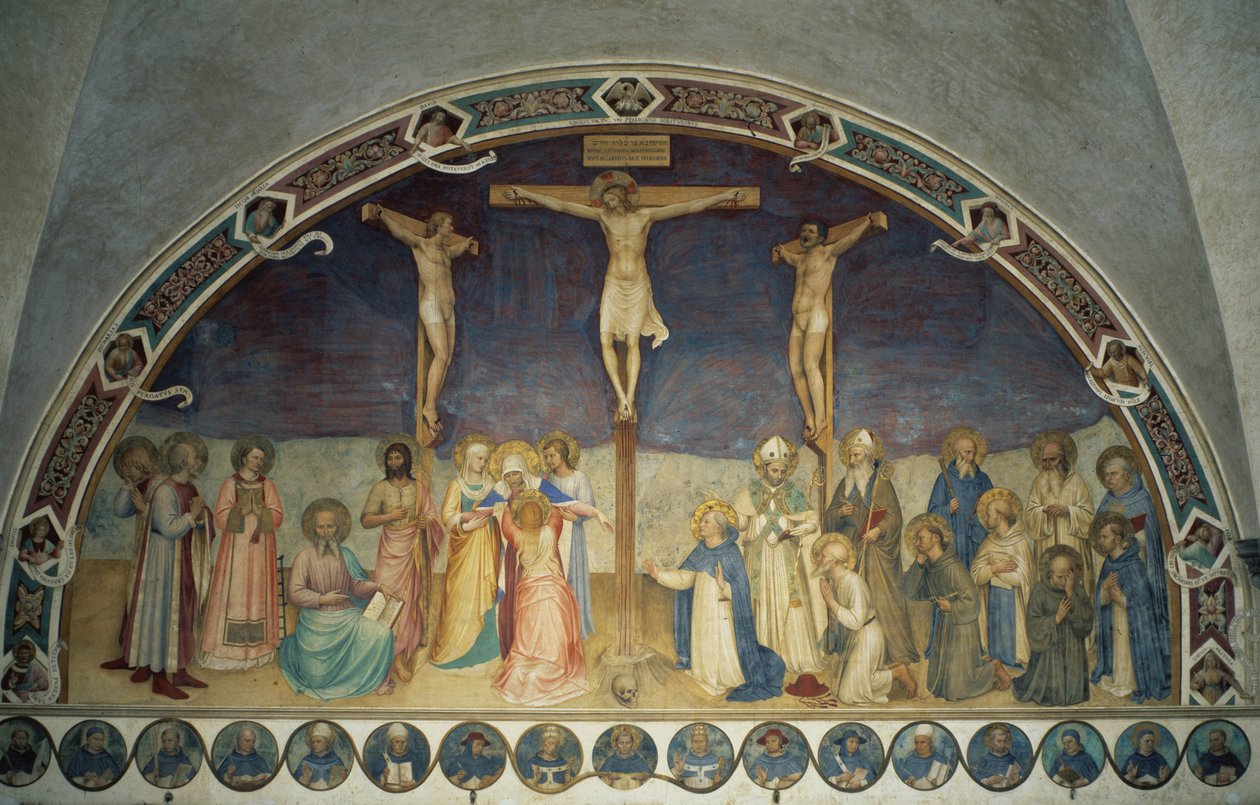 Ukrzyżowanie Chrystusa, 1442 autorstwa Fra Angelico