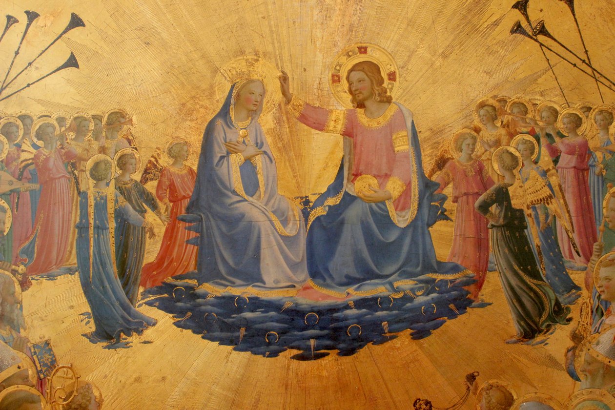 Włoski: Koronacja Dziewicy Koronacja Dziewicy autorstwa Fra Angelico