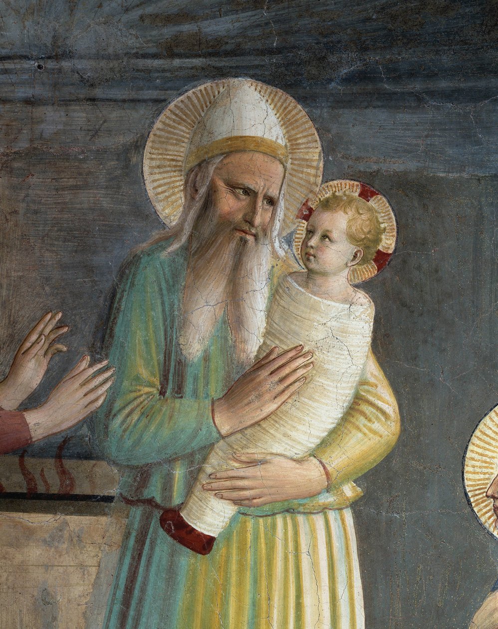 Ofiarowanie Chrystusa w świątyni autorstwa Fra Angelico