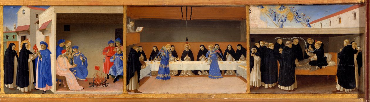 Życie św. Dominika autorstwa Fra Angelico