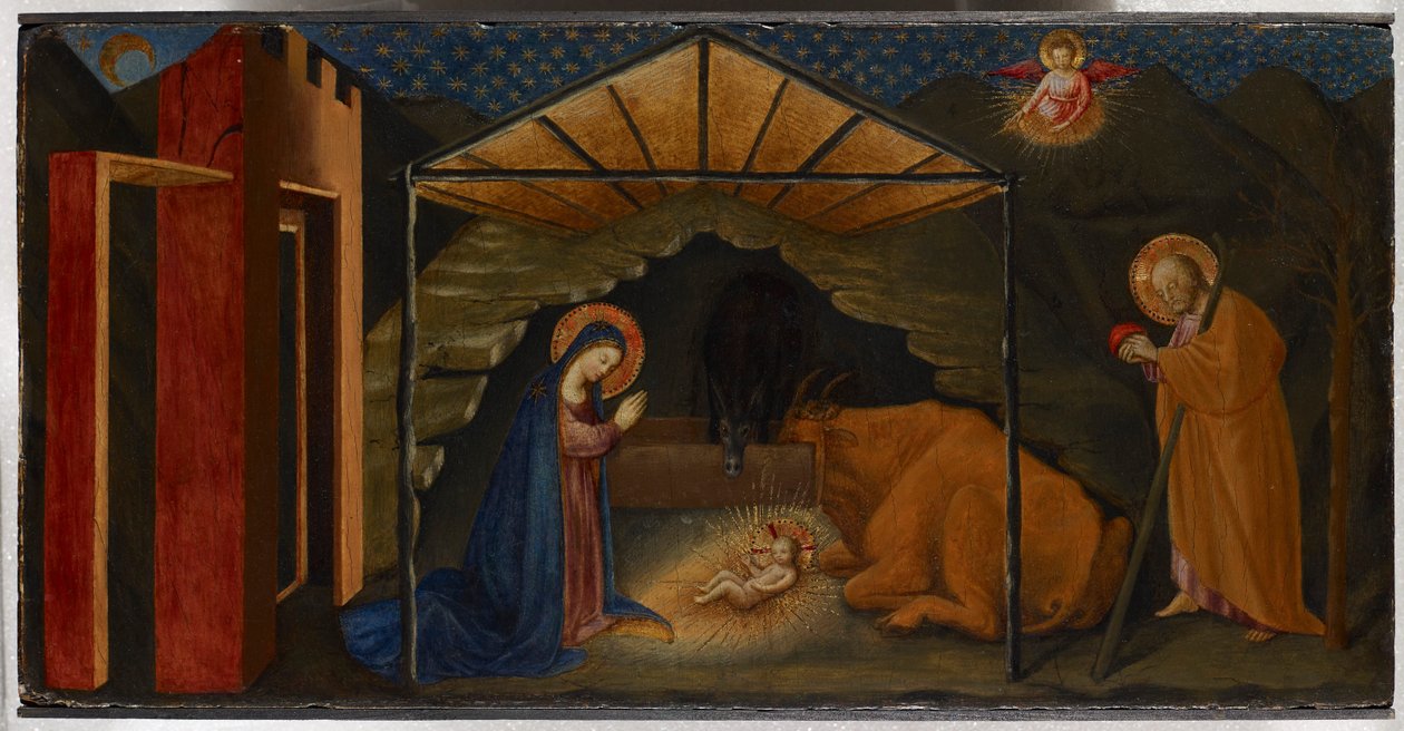 Boże Narodzenie autorstwa Fra Angelico