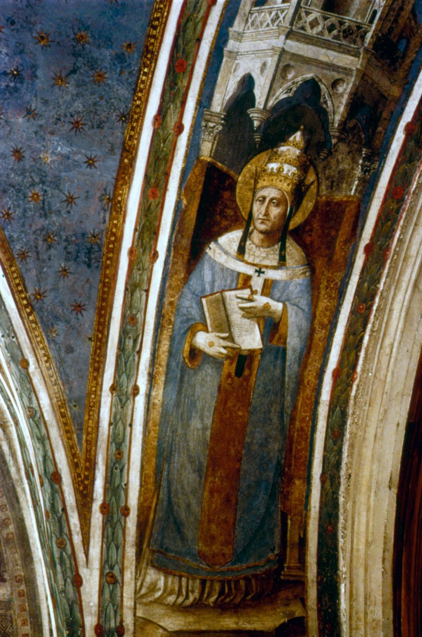 Św. Grzegorz, połowa XV w. autorstwa Fra Angelico