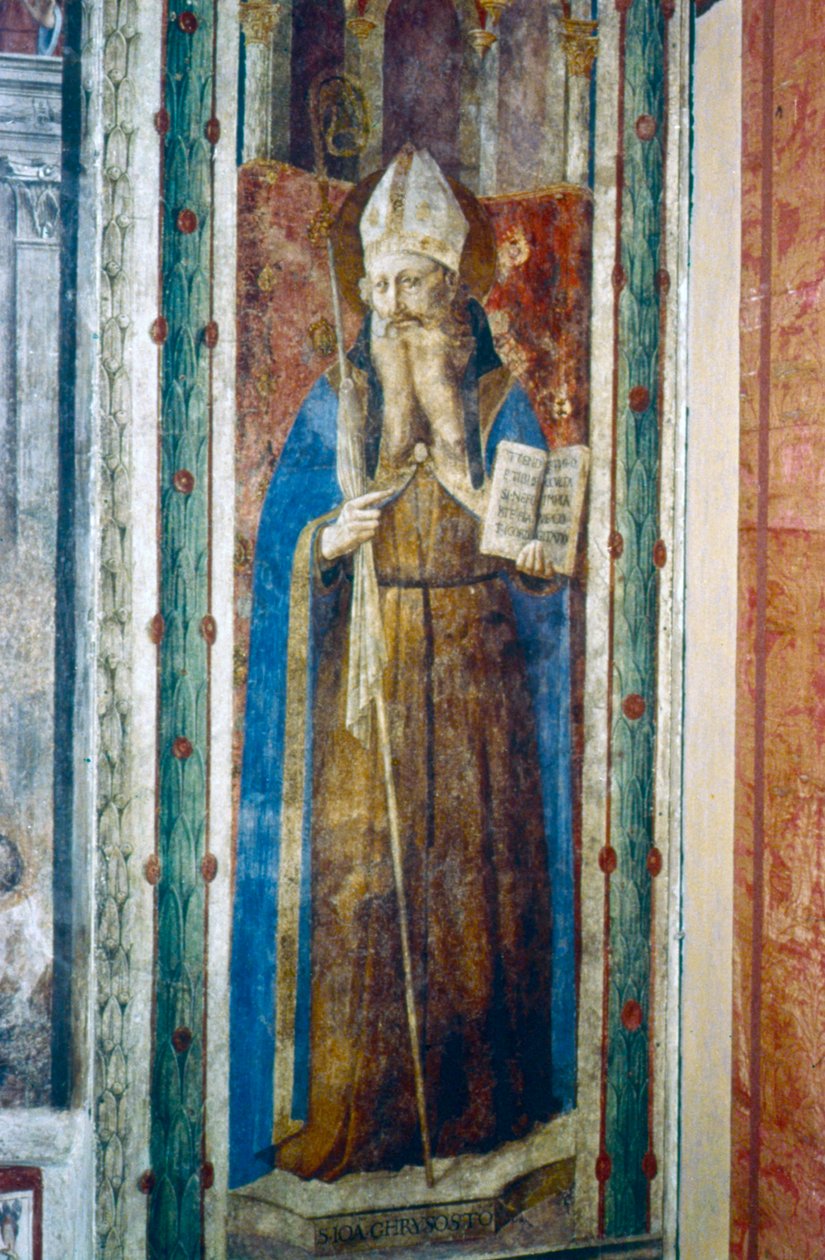 Św. Jan Chryzostom, połowa XV w. autorstwa Fra Angelico