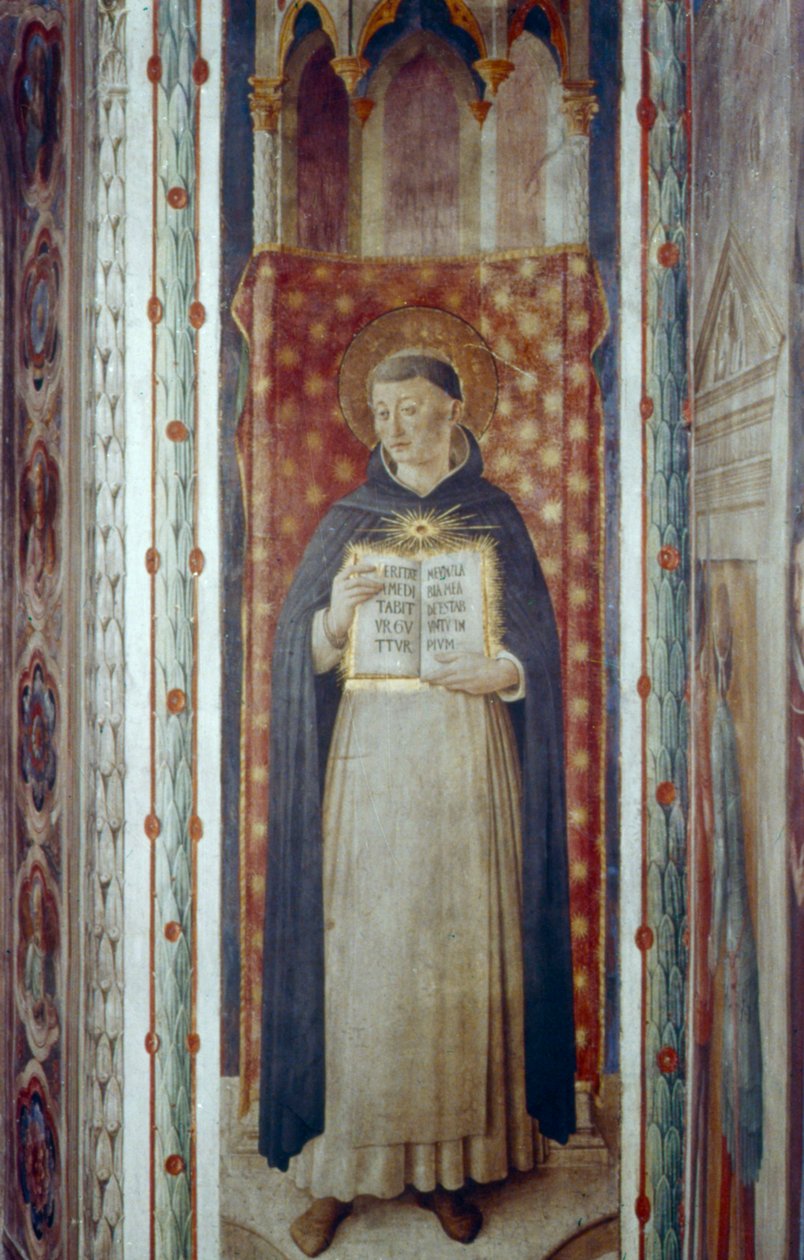 Św. Tomasz z Akwinu, połowa XV wieku autorstwa Fra Angelico