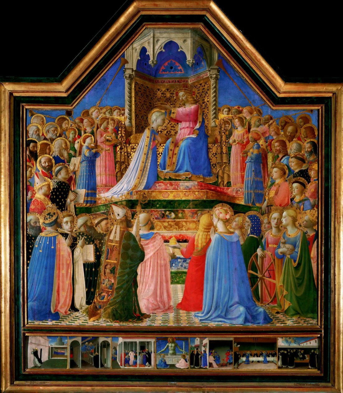 Koronacja Dziewicy autorstwa Fra Angelico