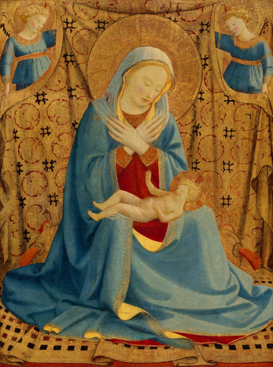 Madonna pokory autorstwa Fra Angelico