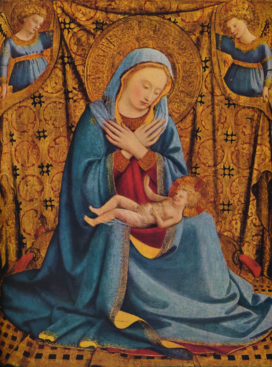 Madonna Pokory, ok. 1430 autorstwa Fra Angelico