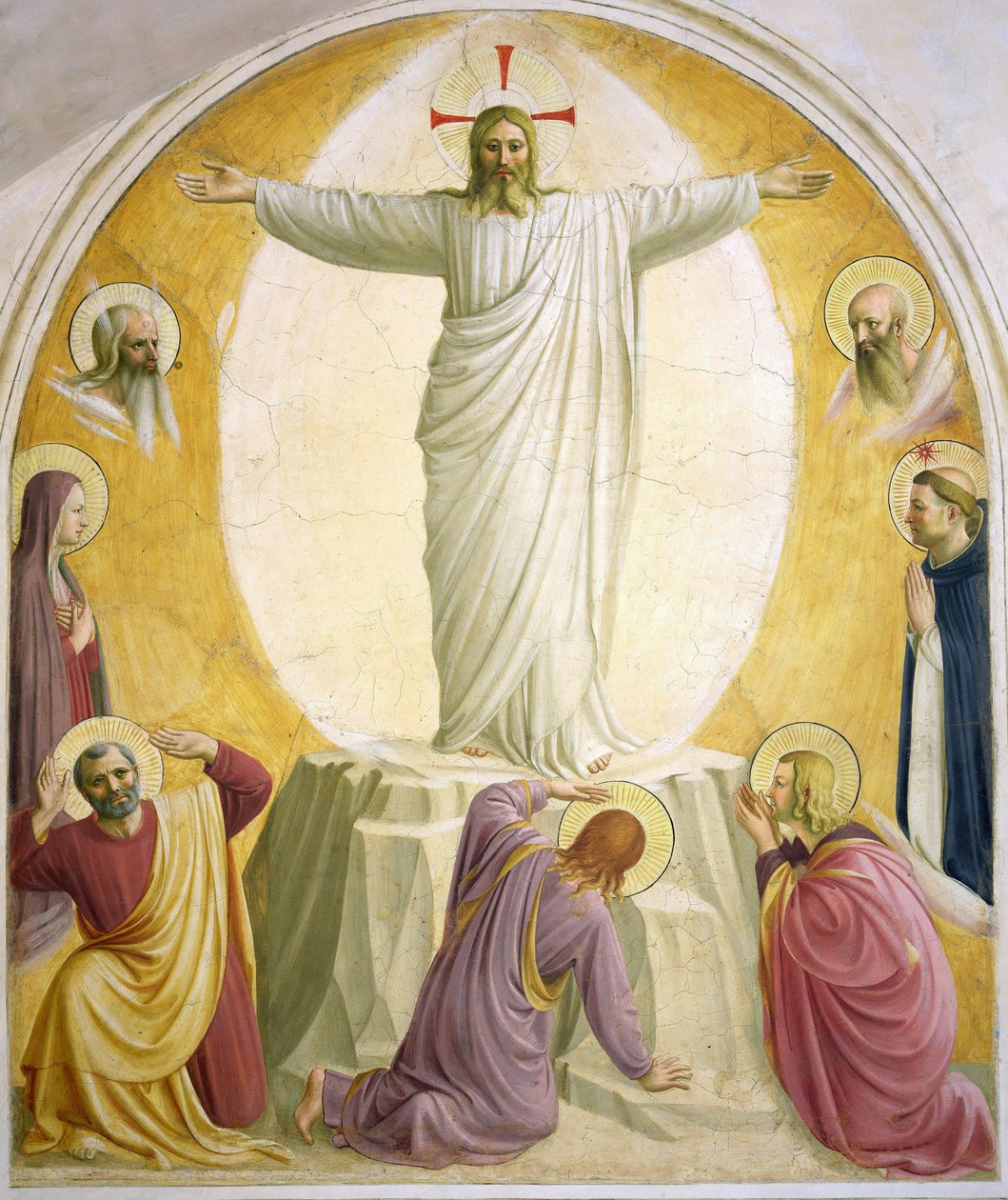 Przemienienie Pańskie - Angelico, Fra Giovanni, z Fiesole autorstwa Fra Angelico
