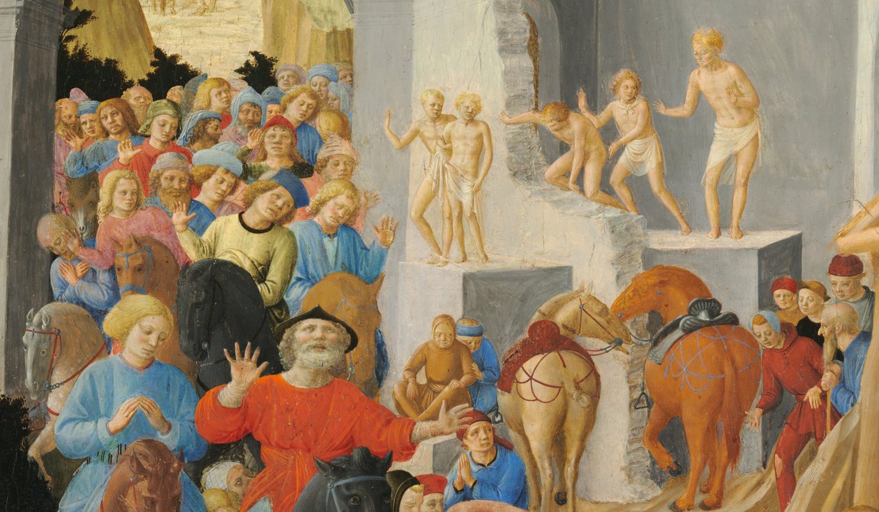 Pokłon Trzech Króli autorstwa Fra Angelico and Fra Filippo Lippi