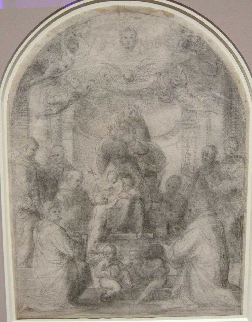 madonna z dzieciątkiem i świętymi autorstwa Fra Bartolomeo