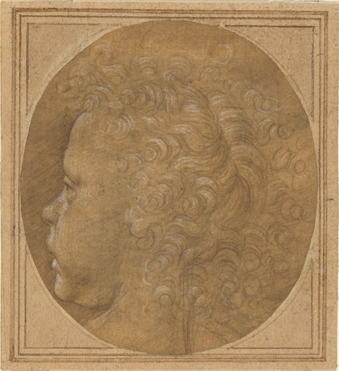 Głowa Dziecka [odbyt] autorstwa Fra Bartolommeo