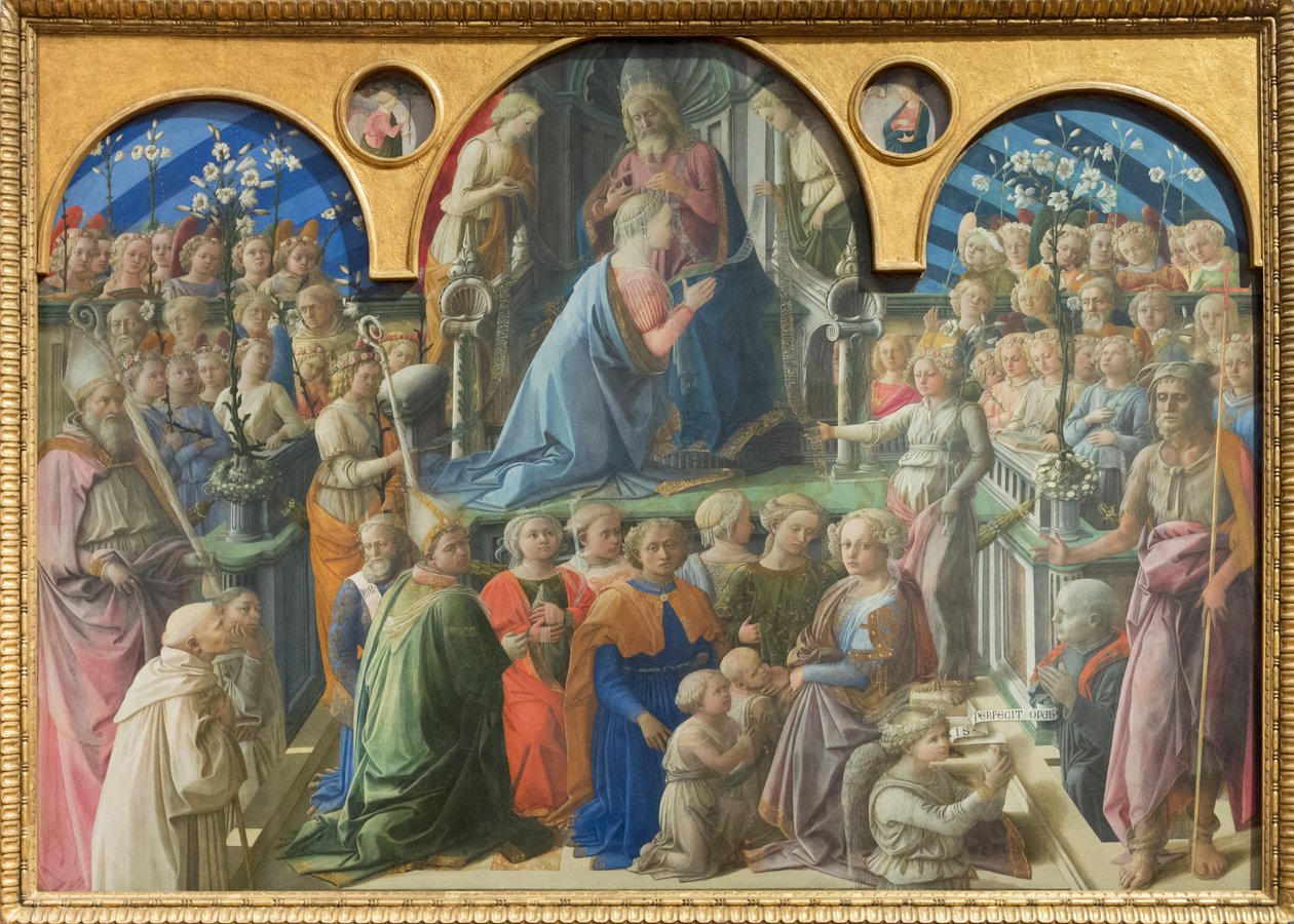 Koronacja Dziewicy autorstwa Fra Filippo Lippi