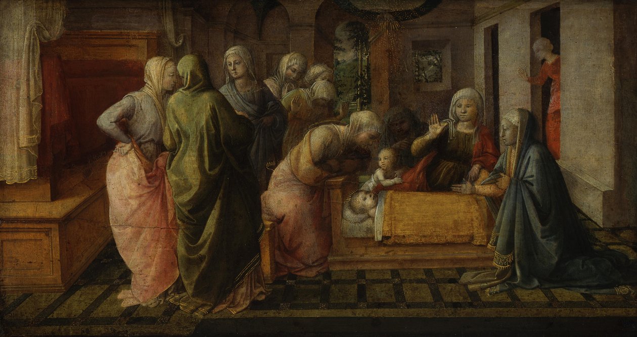 Cud pszczół świętego Ambrożego autorstwa Fra Filippo Lippi