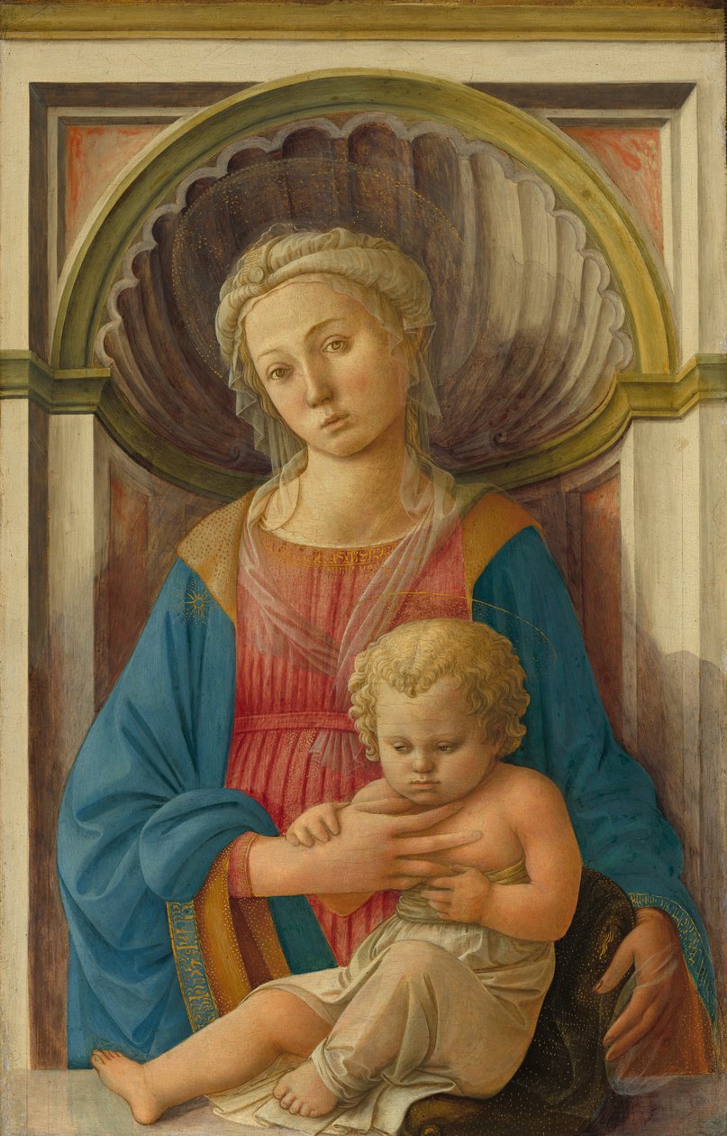Madonna z Dzieciątkiem autorstwa Fra Filippo Lippi