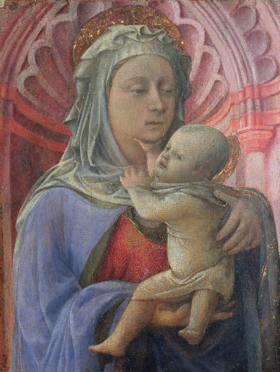 Madonna z Dzieciątkiem, ok.1430 autorstwa Fra Filippo Lippi