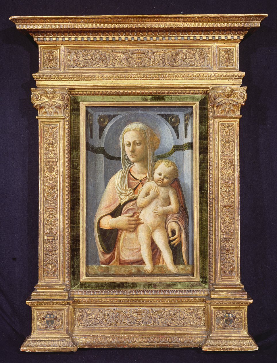 Madonna z Dzieciątkiem, c.1435 (tempera na panelu) autorstwa Fra Filippo Lippi