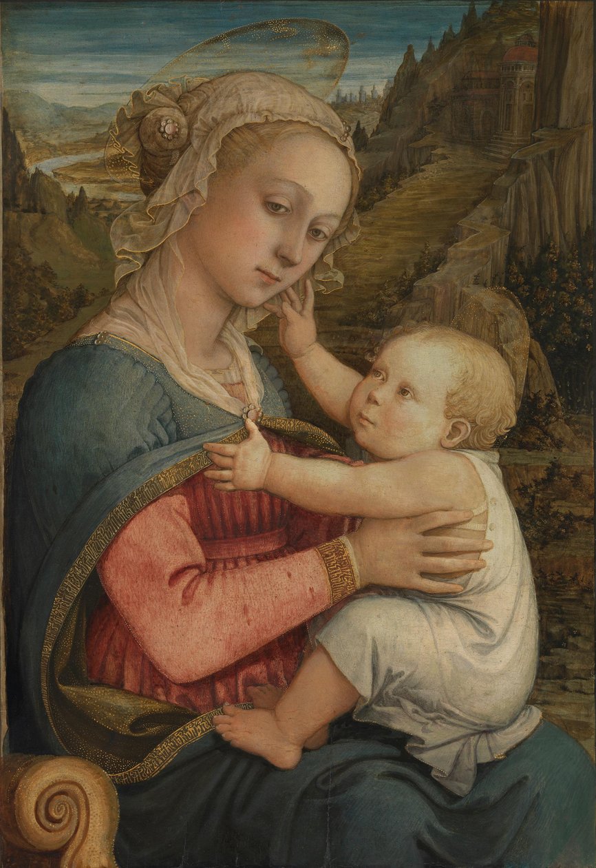 Maria z Dzieciątkiem autorstwa Fra Filippo Lippi
