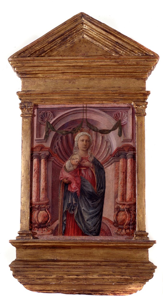 Dziewica z dzieckiem (Malarstwo autorstwa Fra Filippo Lippi