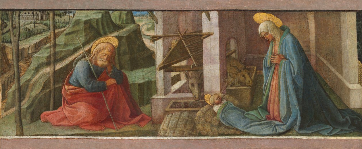 Narodzenie Chrystusa autorstwa Fra Filippo Lippi and Workshop
