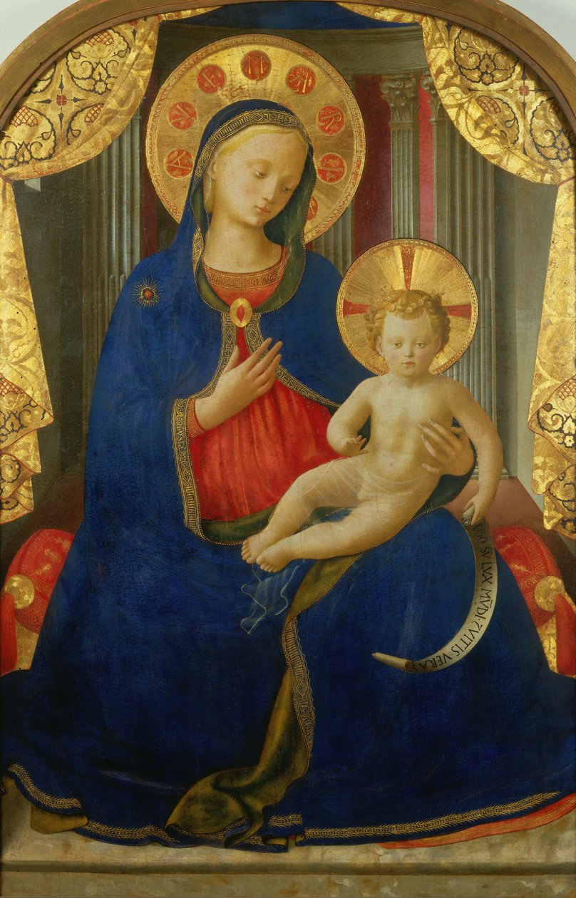 Madonna Pokory Madonna Pokory, ok. 1435-1440. autorstwa Fra Giovanni Angelico da Fiesole