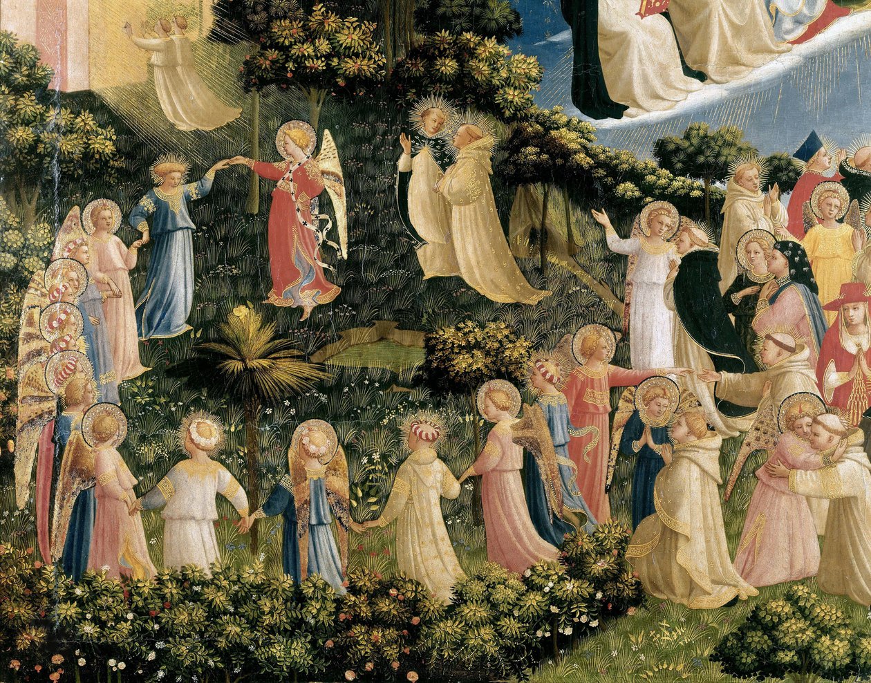 Szczegół Sądu Ostatecznego, ok. 1432. autorstwa Fra Giovanni Angelico da Fiesole