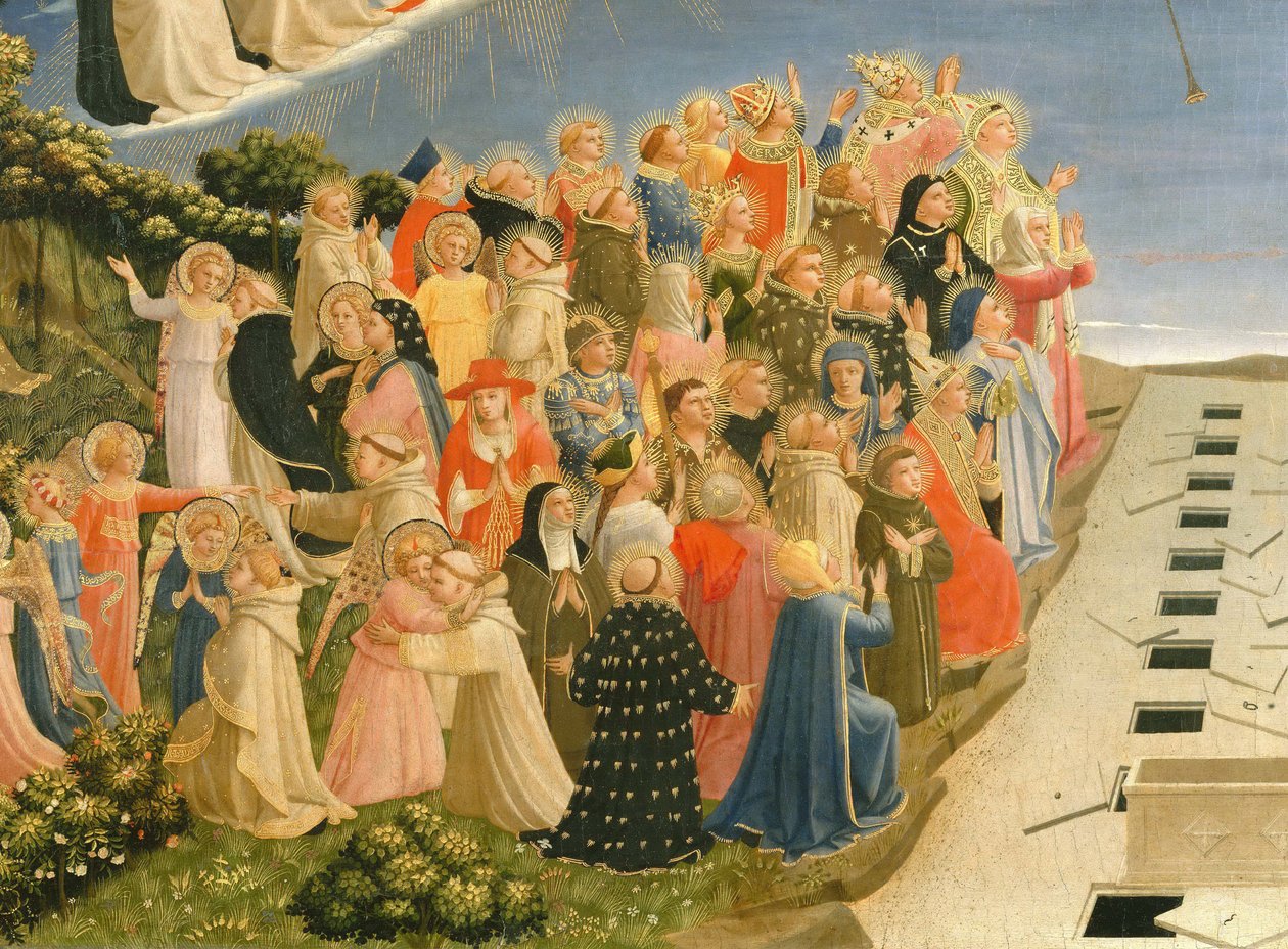 Szczegół Sądu Ostatecznego, ok. 1432. autorstwa Fra Giovanni Angelico da Fiesole