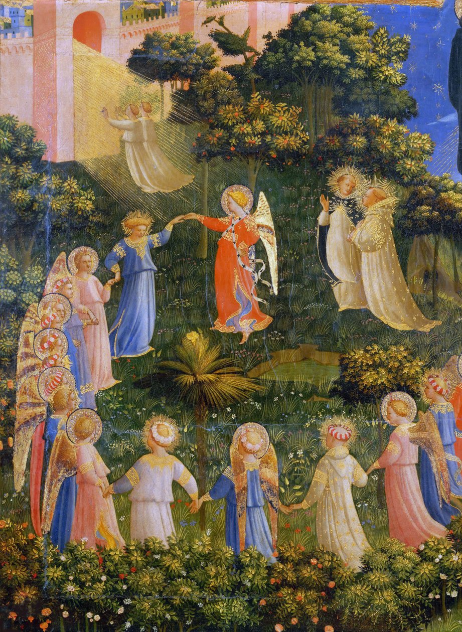 Szczegół Sądu Ostatecznego, ok. 1432. autorstwa Fra Giovanni Angelico da Fiesole