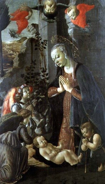 Madonna z Dzieciątkiem (panel) autorstwa Fra da Pistoia Paolino