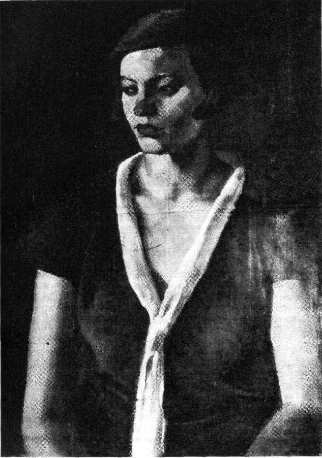 Portret dziewczyny autorstwa France Kosir